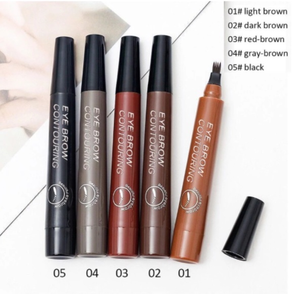 ❤️Waterproof eyebrow contouring black and gray❤️ - Picture 6 of 11